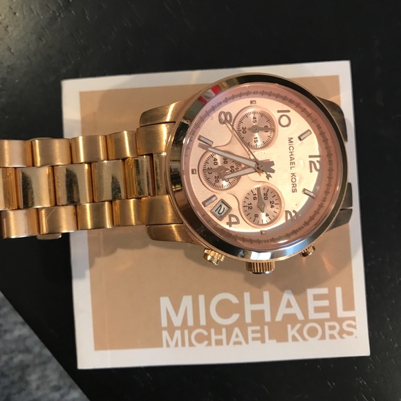 Michael Kors Rose Gold Watch